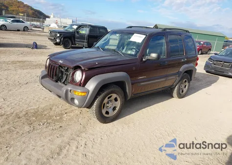 2004 Jeep Liberty Sport from USA, damaged, VIN 1J4GL48K04W171413